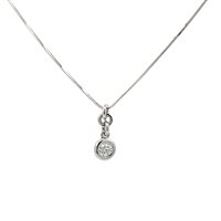 Necklace Recarlo Woman in Gold Diamante 0.29 Ct ZS 571/025 - ZS 571/025